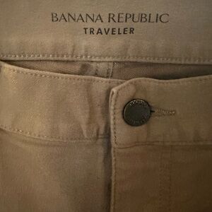 Banana Republic Men's Tan Traveler Pants